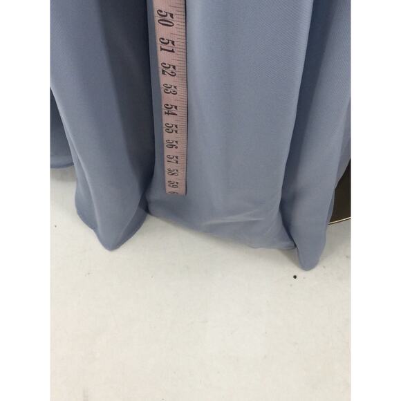 AW BRIDAL 18 2X plus dusty blue Syed wedding formal gala dama maxi dress NEW B30 - Picture 6 of 10